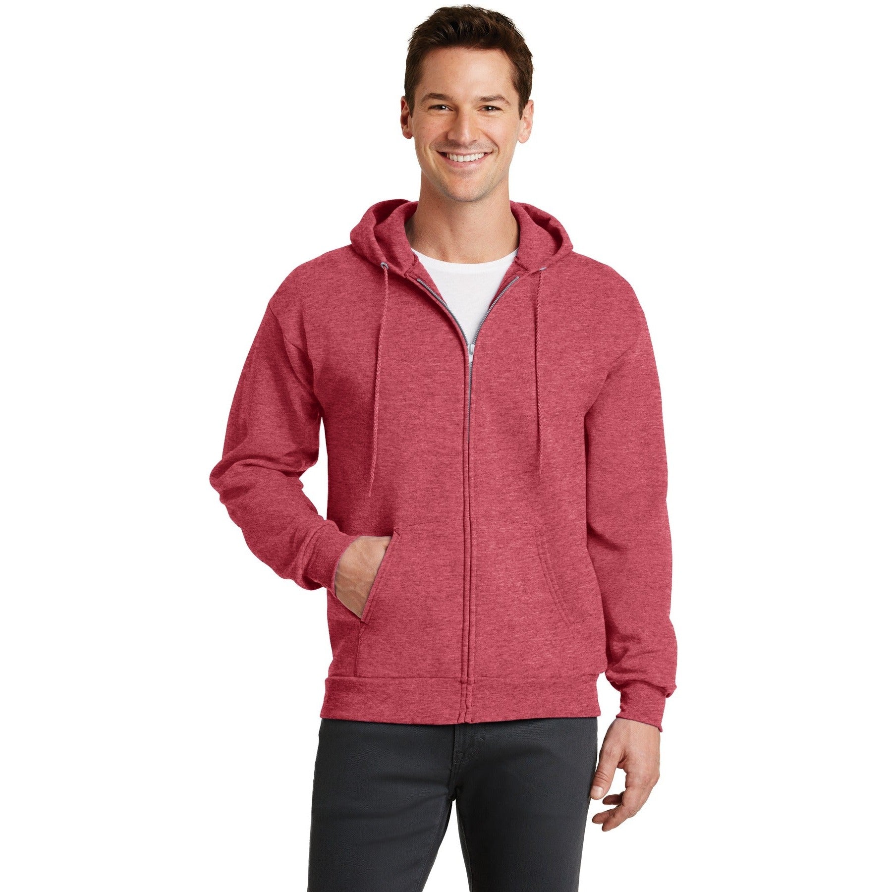 Port & Company-Port & Company® - Core Fleece Full-Zip Hooded Sweatshirt. PC78ZH-MedTech-9